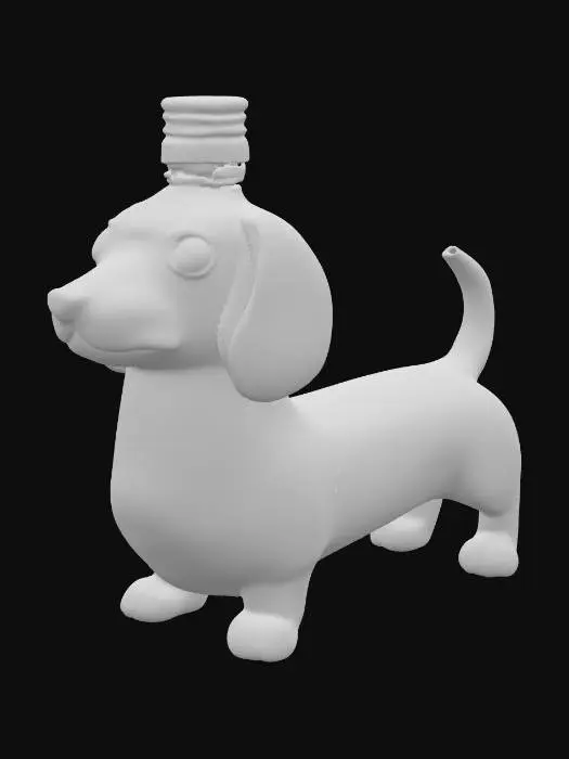 3D model for Dachshund Decanter