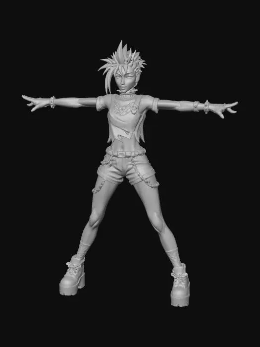 3D model for Punk Attitude