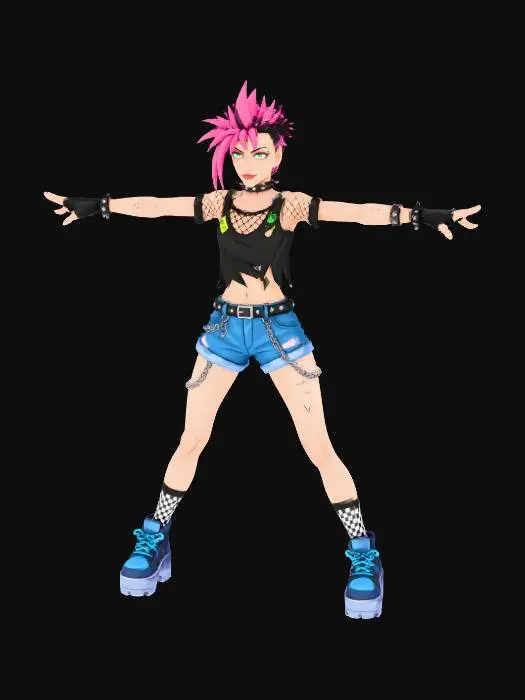 3D model for Punk Attitude