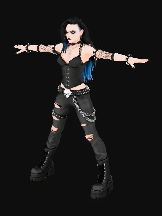 3D model for Gothic 90s