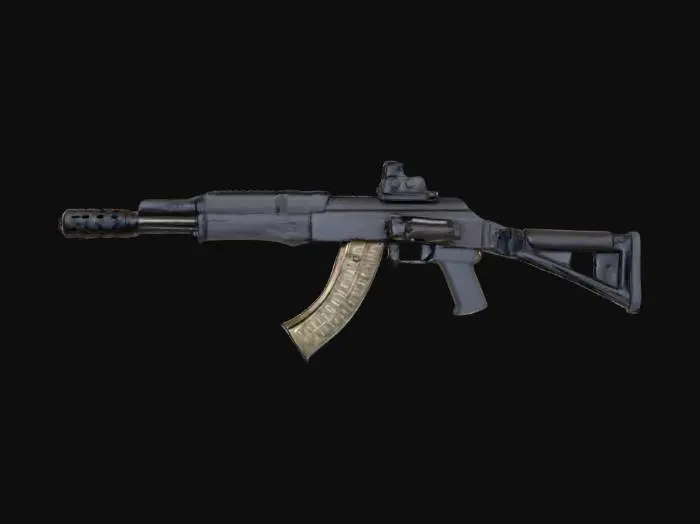 3D model for Rifle Model 3D Render