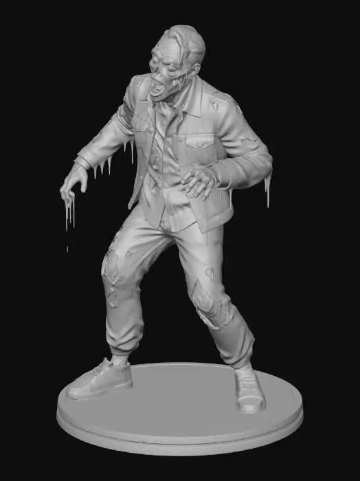 3D model for Zombie at Dusk