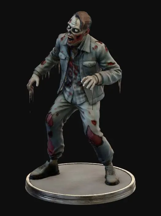 3D model for Zombie at Dusk