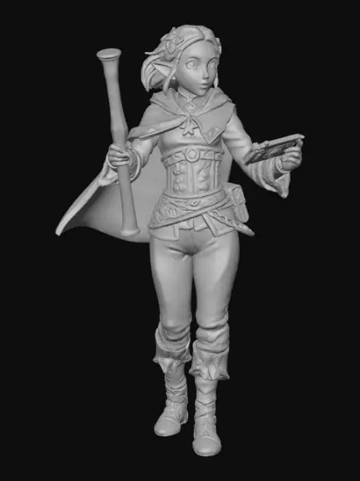 3D model for Zelda