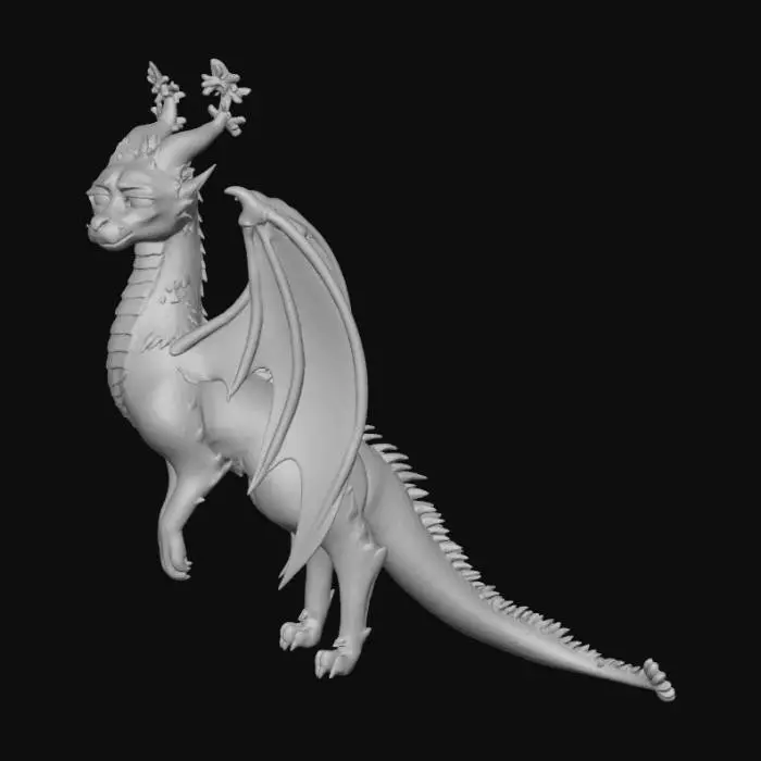 3D model for Sakura the Dragon Queen