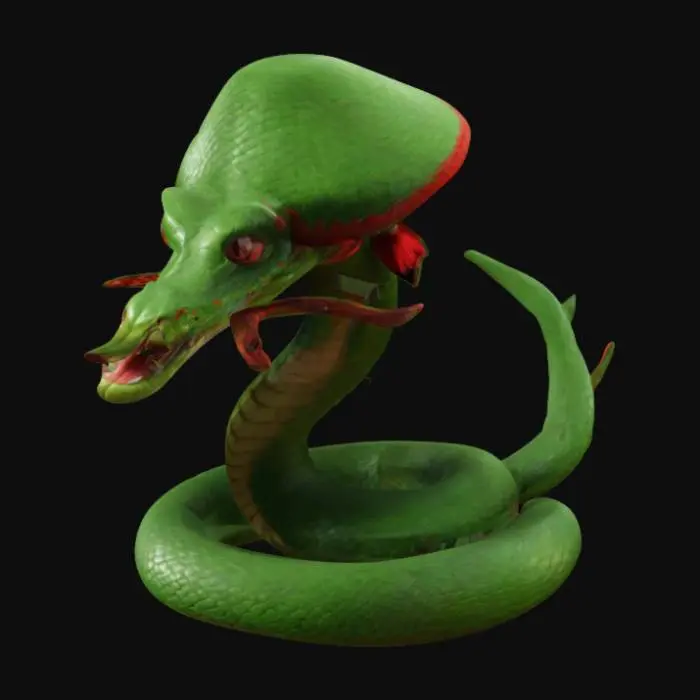 3D model for Cobra Doodle