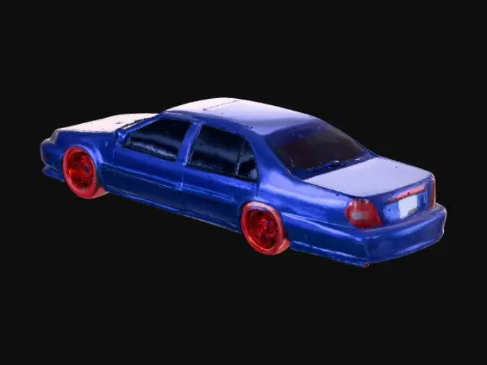 3D model for Joanna first Blue Honda Civic