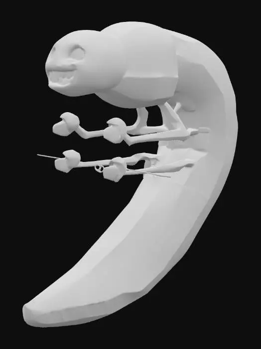 3D model for Grinning Creature