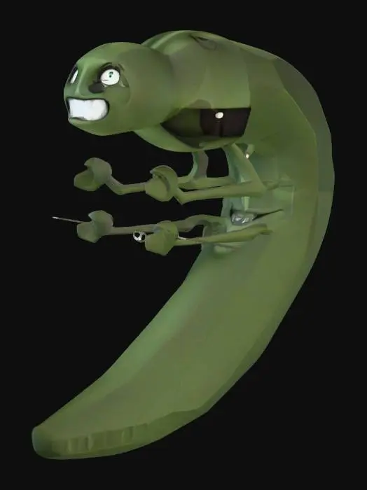 3D model for Grinning Creature