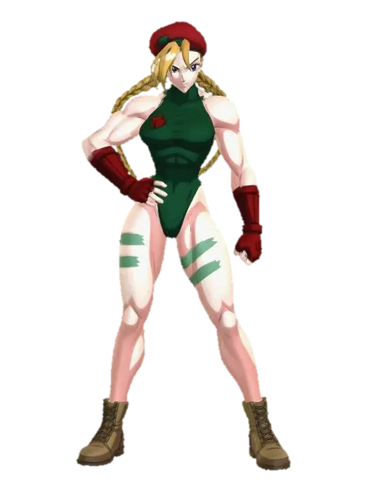 Braided Brawler in Green 3D model, vytvořený pomocí AI