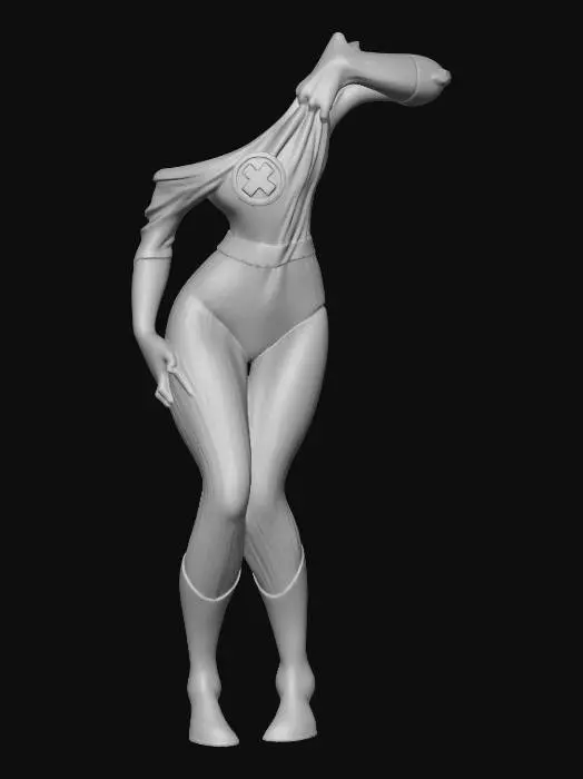 3D model for Fantastic Four Woman