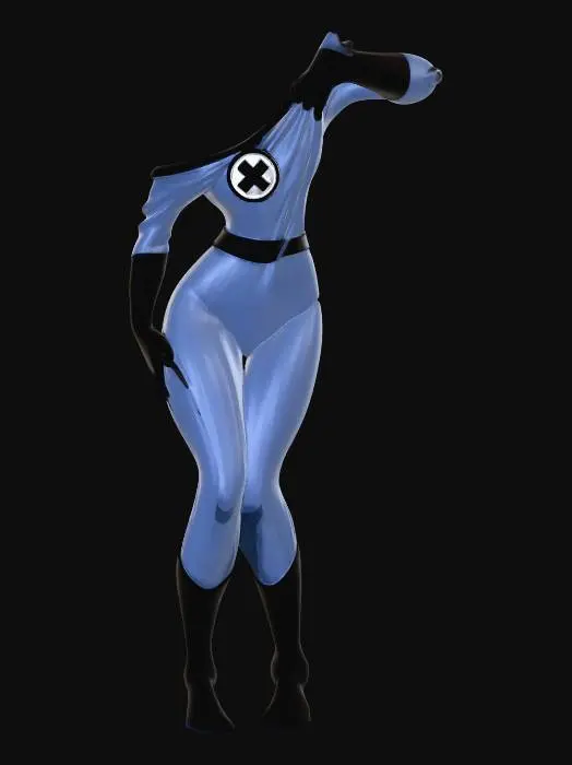 3D model for Fantastic Four Woman