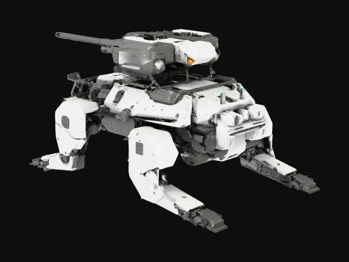 3D model for Mechanical Sentinel Robot D.A.W.G dawg BO7