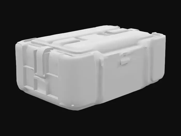 3D model for Sci-Fi Ammo Crate