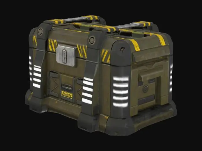 3D model for Mystery Supply Crate