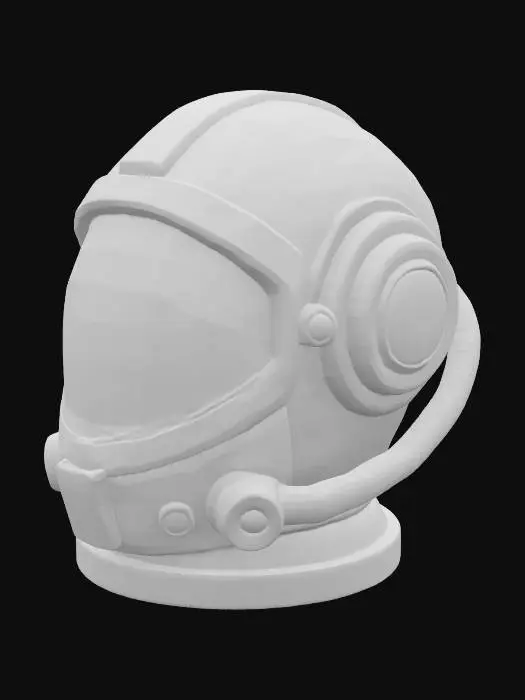3D model for Astronaut Helmet Icon