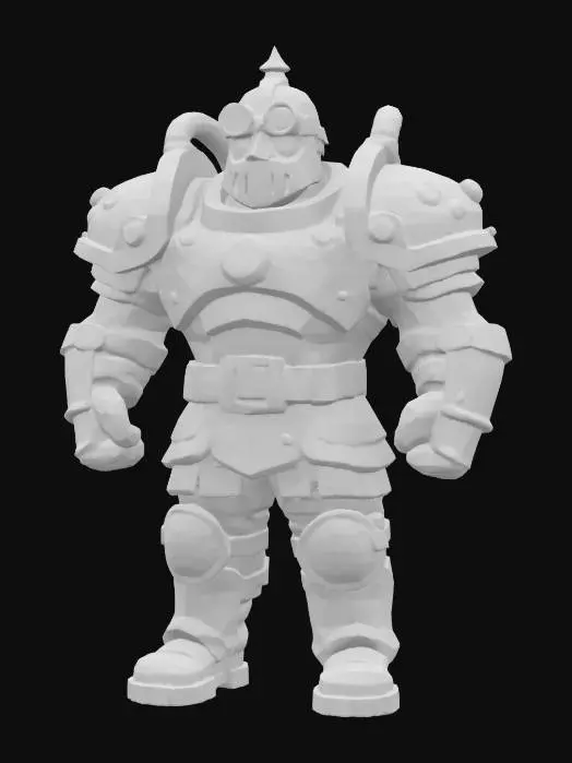 3D model for Ironclad Guardian