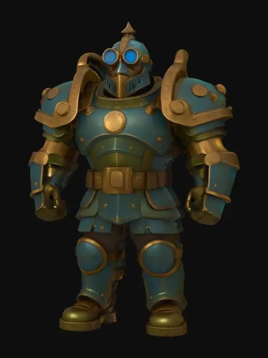 3D model for Ironclad Guardian