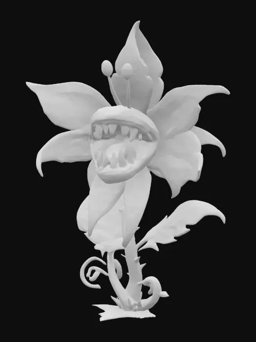 3D model for Carnivorous Blossom