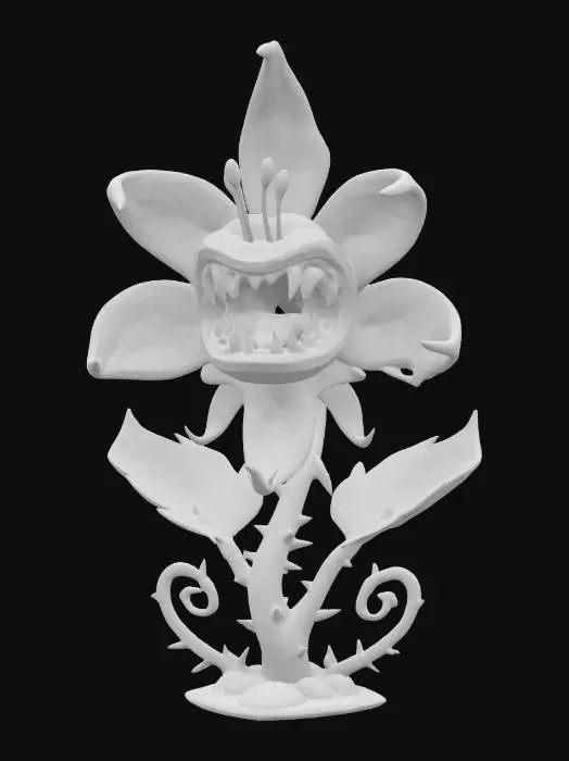 3D model for Carnivorous Blossom