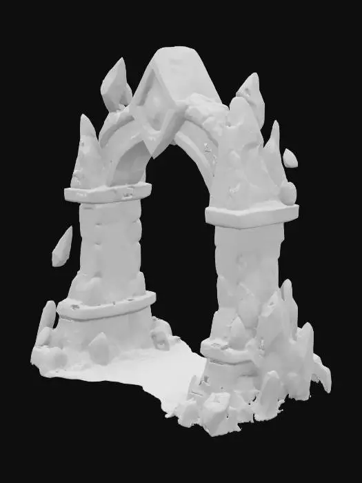 3D model for Mystic Gateway, #arch#