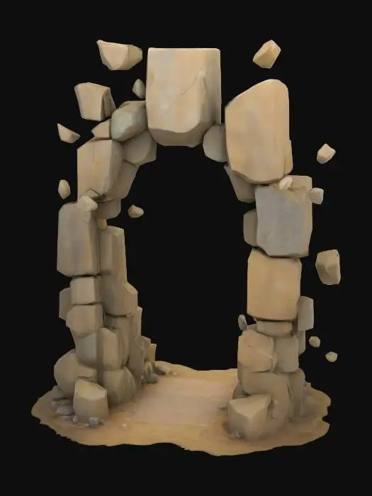 3D model for Ethereal Gateway, #arch#
