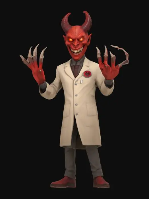 3D model for Devilish Grin Doctor