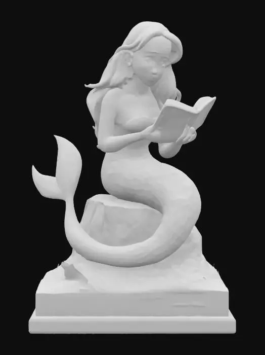 3D model for Mermaid's Tale, #ocean#