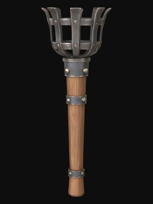 3D model for Ironbound Torch