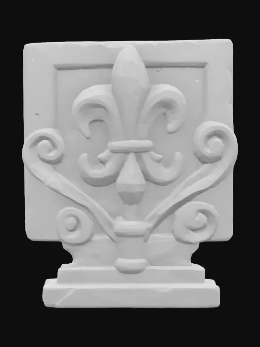 3D model for Fleur de Lis Majesty