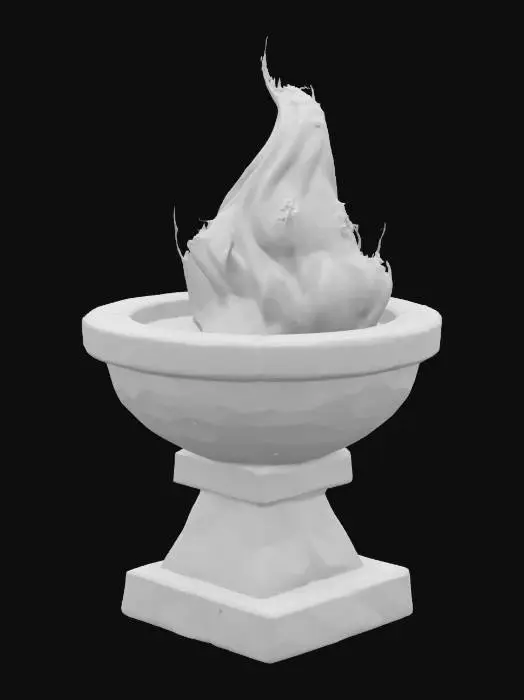 3D model for Mystic Flame