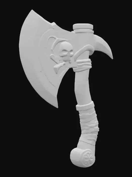 3D model for Skull Chopper