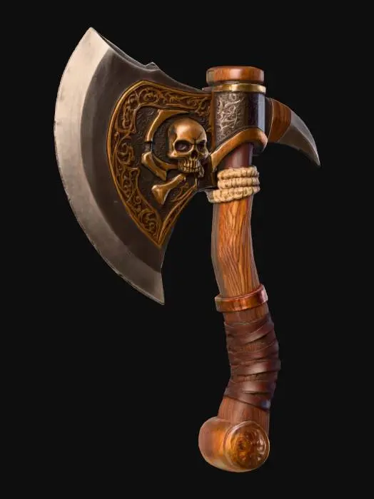 3D model for Skull Chopper