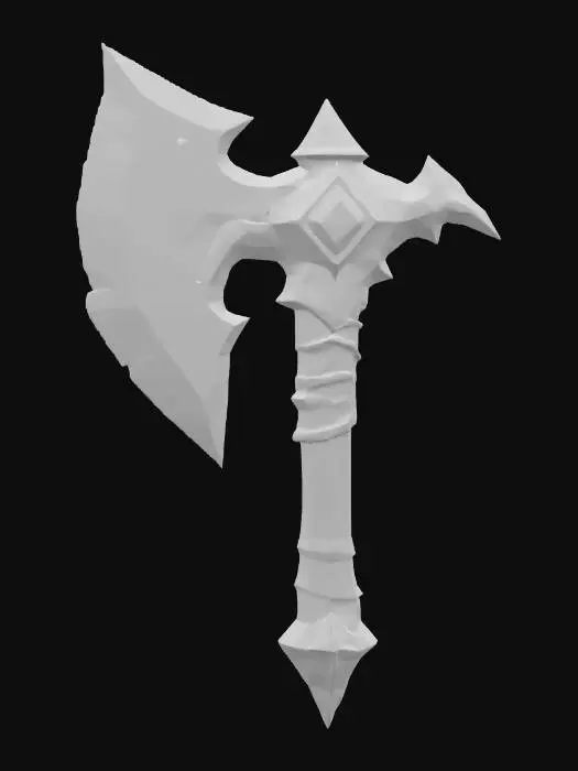 3D model for Frostshard Axe