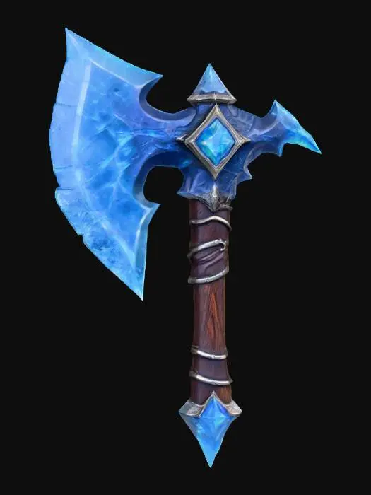 3D model for Frostshard Axe