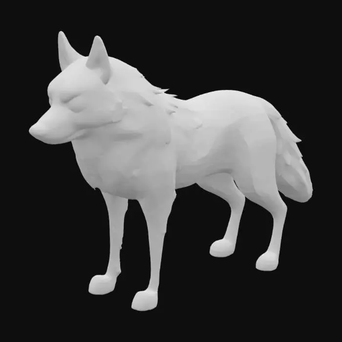 3D model for Lone Wolf