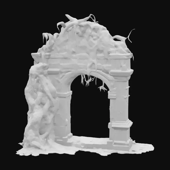 3D model for Verdant Decay, #arch#