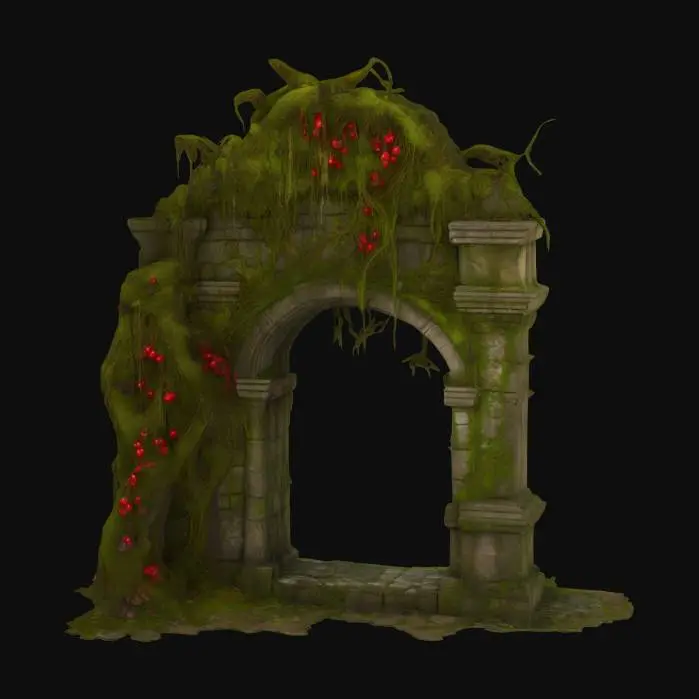 3D model for Verdant Decay, #arch#