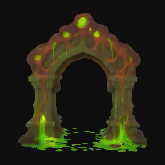 3D model for Portal of the Ooze, #arch#