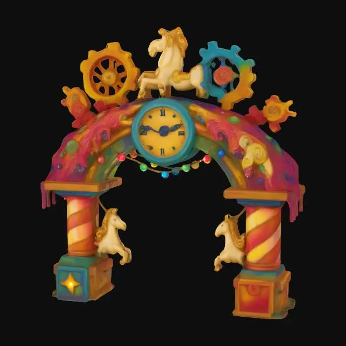 3D model for Timeless Carousel Archway