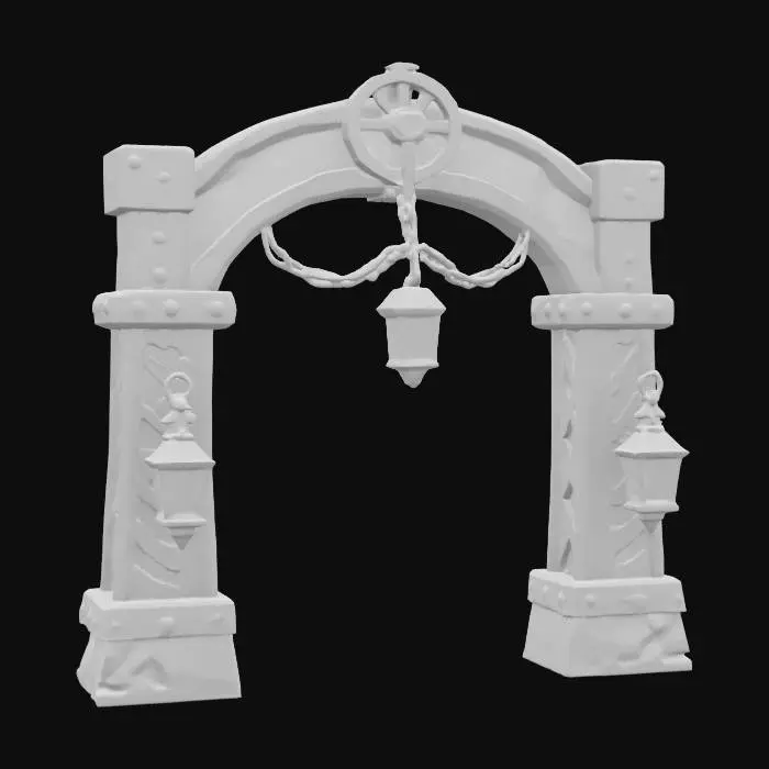 3D model for Miners' Passageway, #arch#