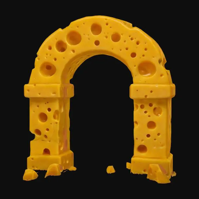 3D model for Cheese Archway, #arch#