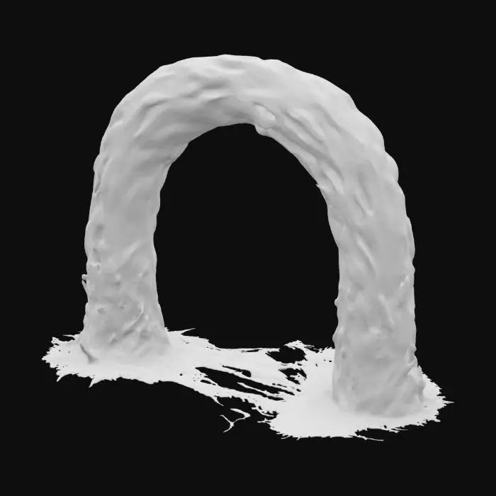 3D model for Aqua Arc, #arch#