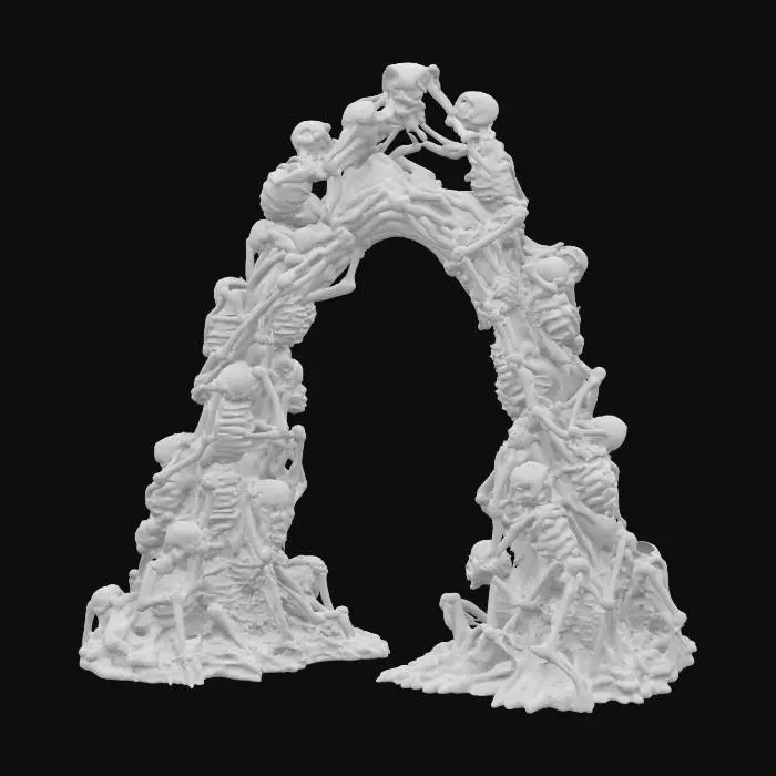 3D model for Arch of Bone, #arch#