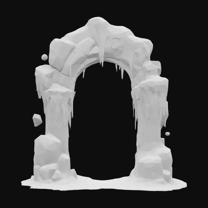 3D model for Frozen Gateway, #arch#