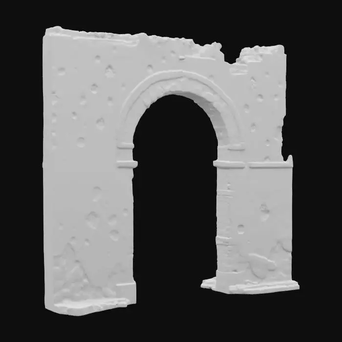 3D model for Ruined Passageway, #arch#