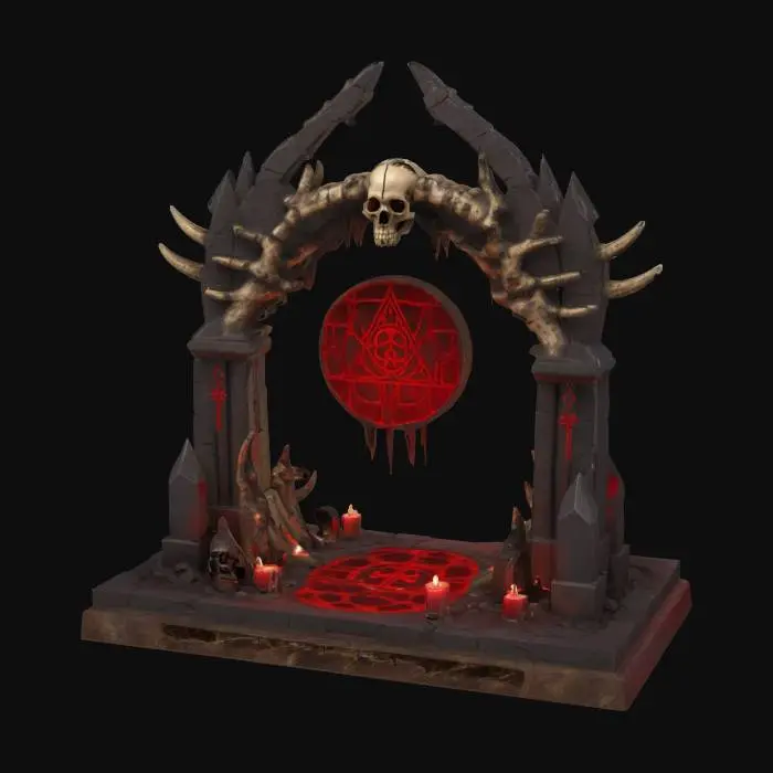 3D model for Gateway of Shadows, #arch#