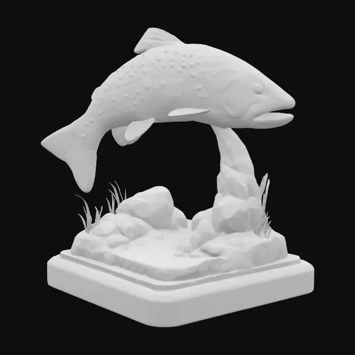 3D model for Trout Leap, #arch#