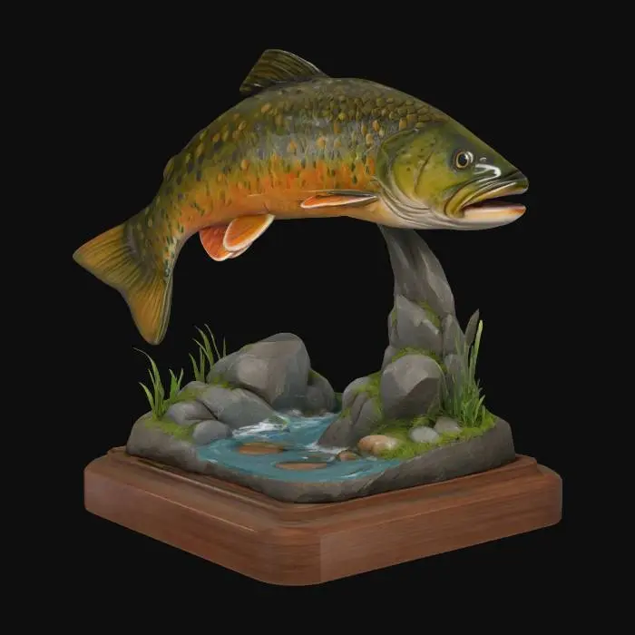 3D model for Trout Leap, #arch#