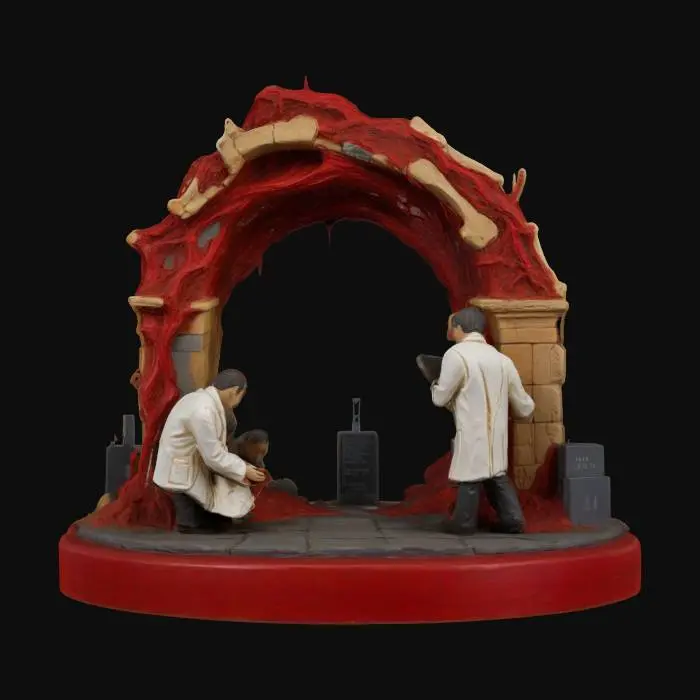 3D model for The Portal Experiment, #arch#